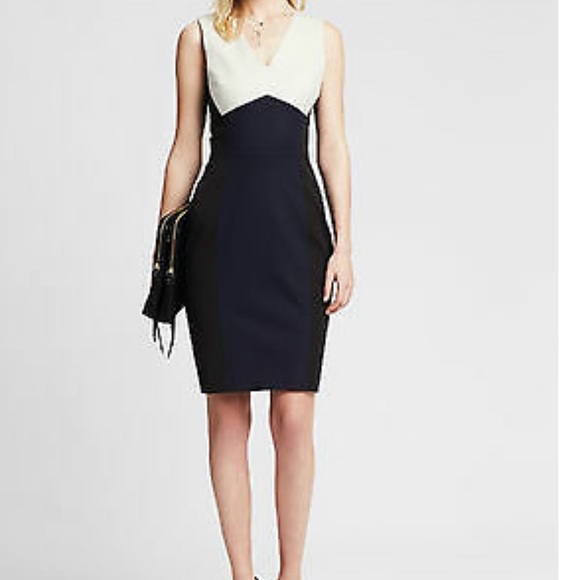 Banana Republic Sloan-Fit Colorblock dress - Picture 6 of 7